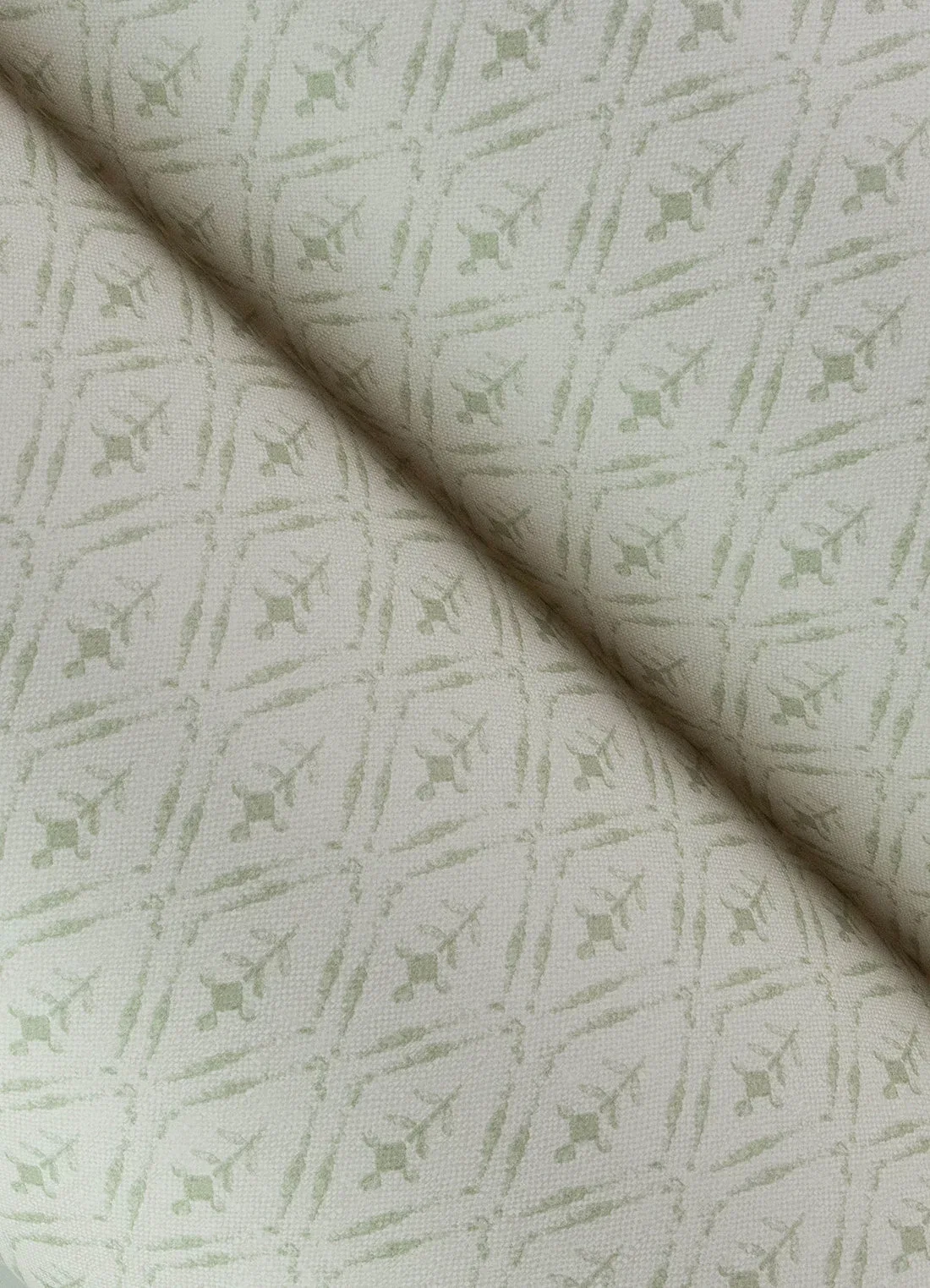 York Chris Loves Julia Tillie Diamond Floral wallpaper pattern detail