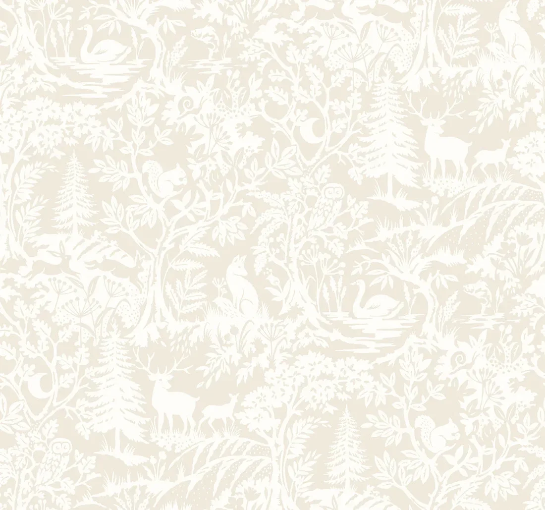 York Chesapeake Alrick Forest Venture wallpaper pattern detail