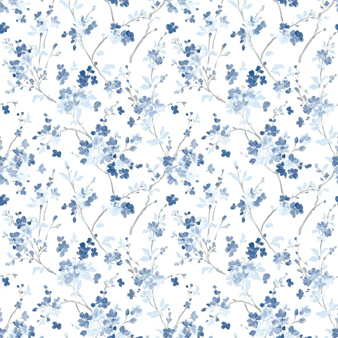 York Chesapeake Glinda Floral Trail wallpaper pattern detail