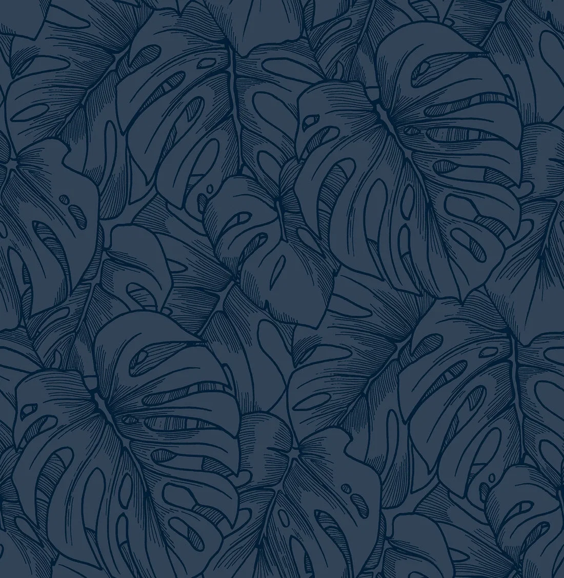 York Balboa Botanical wallpaper pattern detail