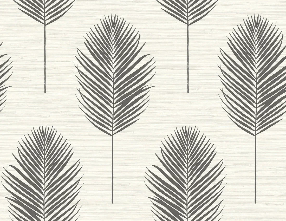 York Bali Fern wallpaper pattern detail