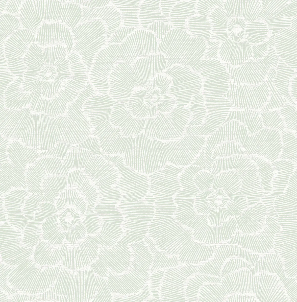 York Periwinkle Textured Floral wallpaper pattern detail