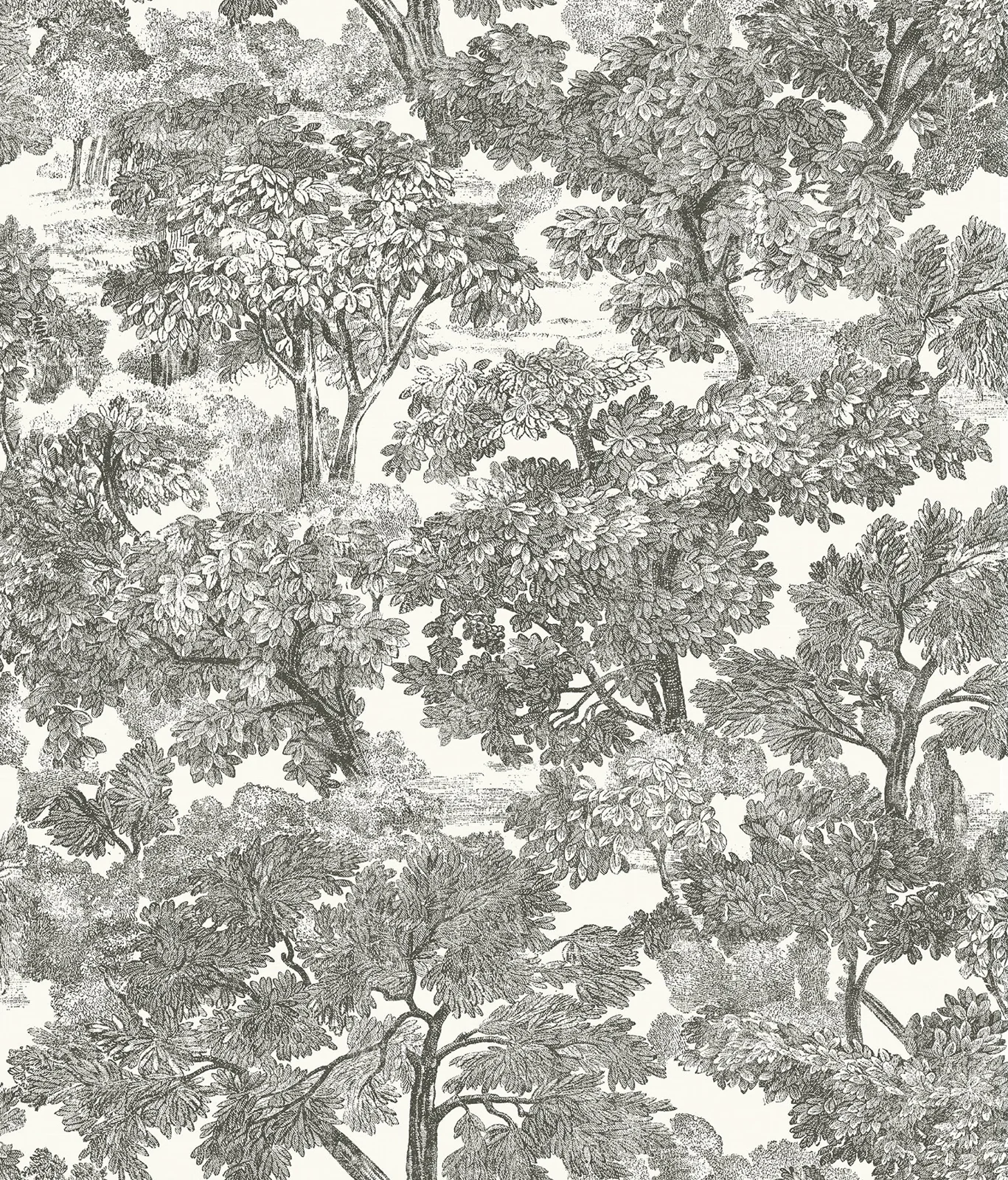 York Chesapeake Spinney wallpaper pattern detail
