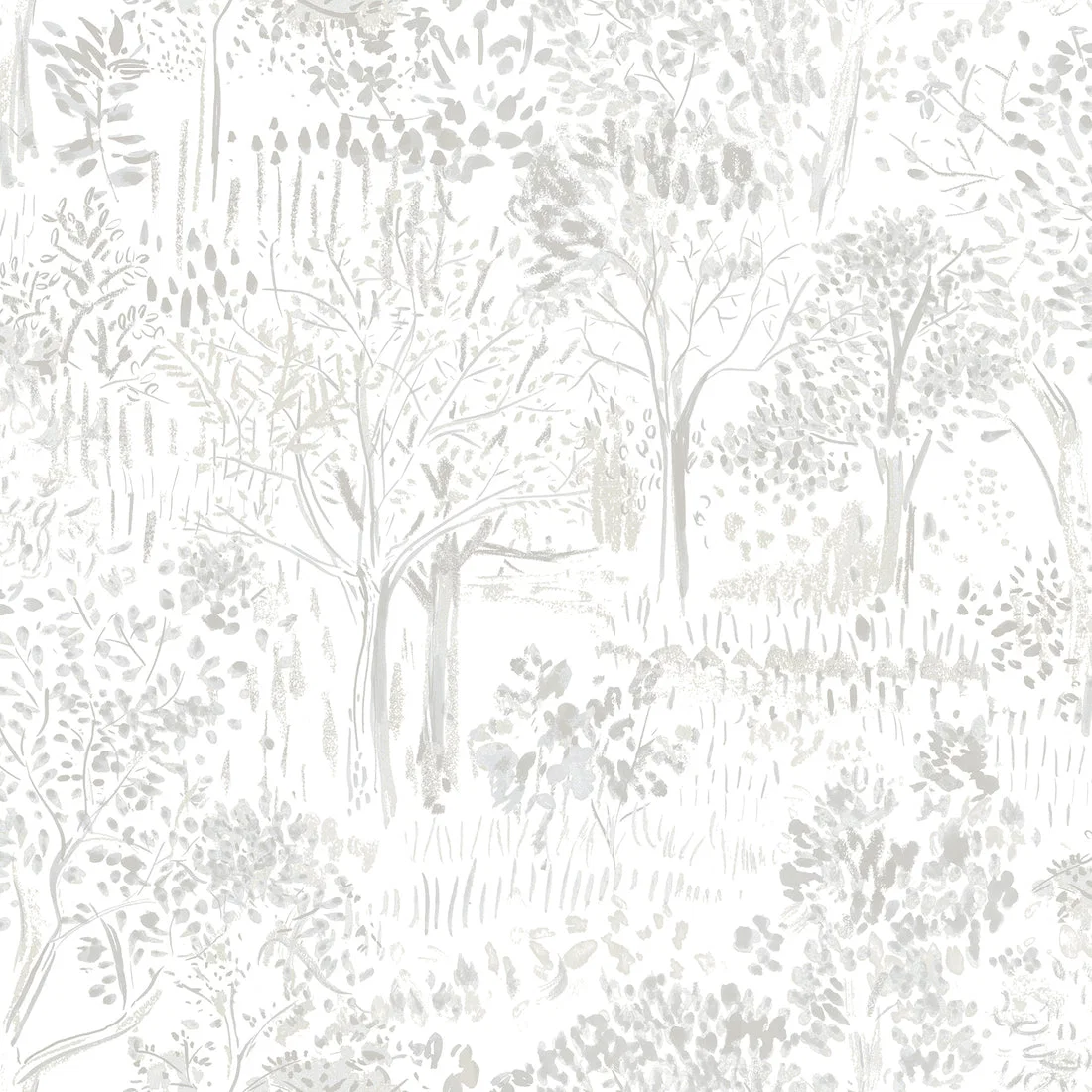York Chesapeake Walden Forest wallpaper pattern detail