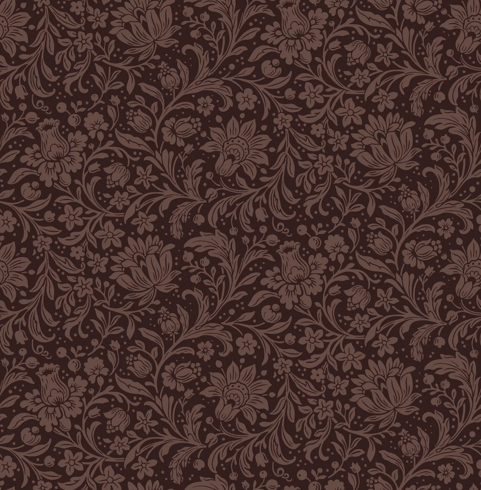 York Chris Loves Julia Hague Floral Trail wallpaper pattern detail