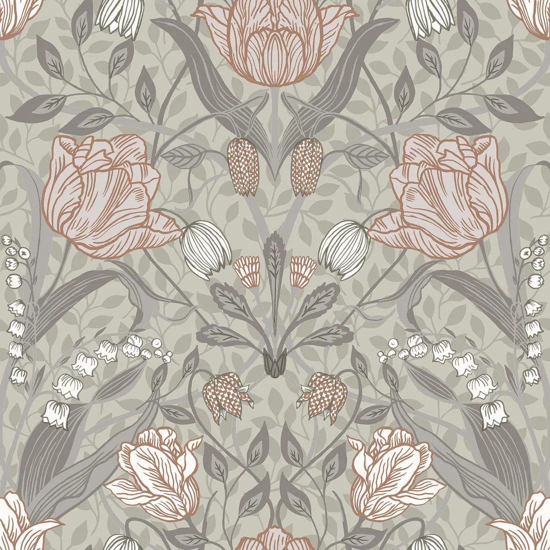 York Filippa wallpaper pattern detail