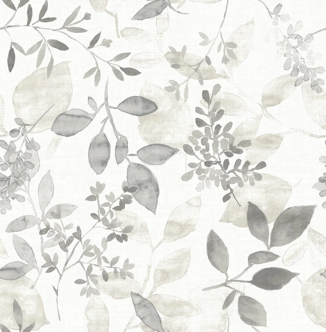York Gossamer Botanical wallpaper pattern detail