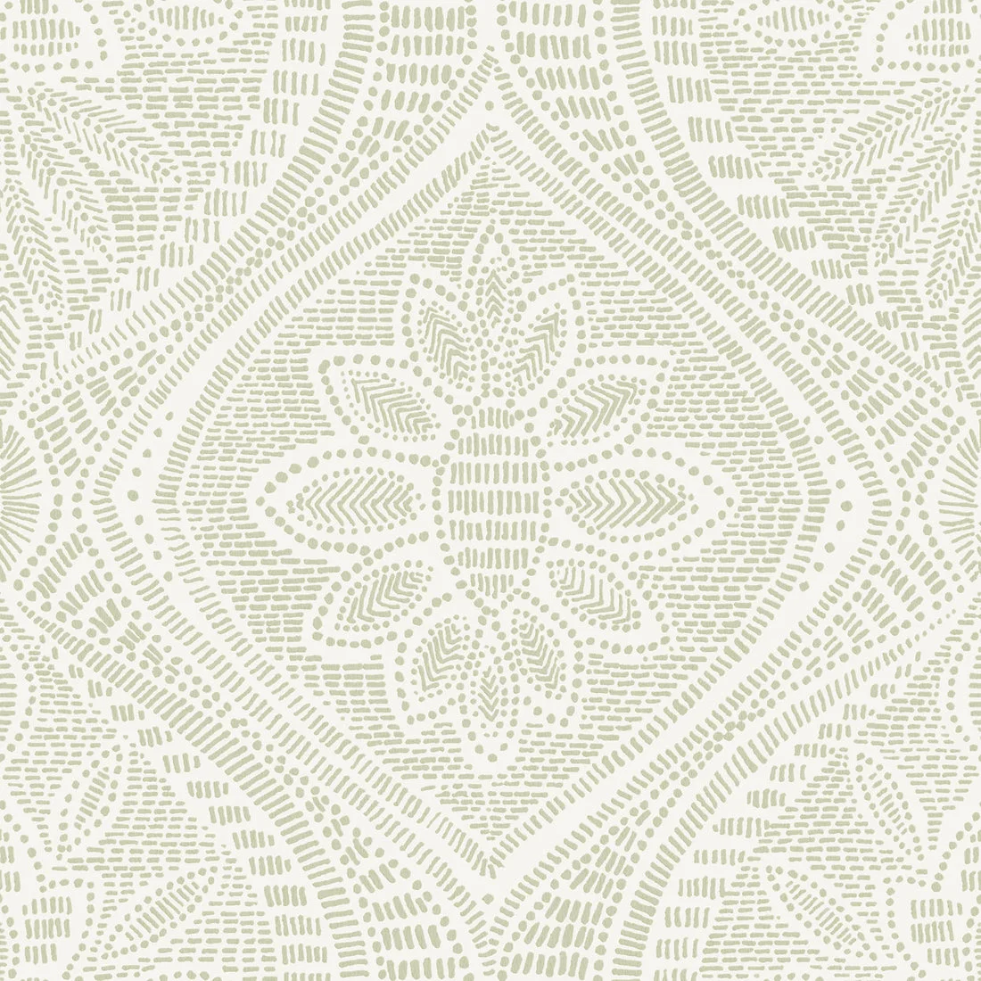 York Scout Floral Ogee wallpaper pattern detail